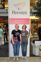 Bild: Marina Reese und Katharina Herr bei der Goldenen Rose 2012